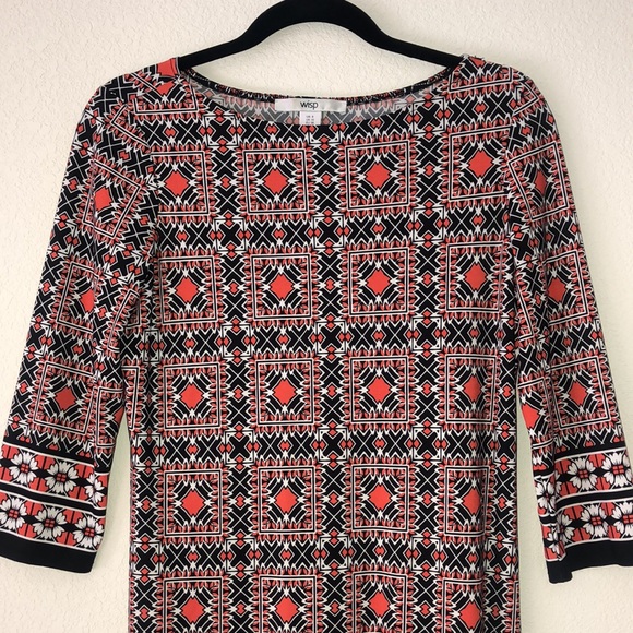 Wisp Floral Patterned Dress Size 6 - Picture 3 of 10